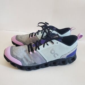 On Cloud X Shift Sneaker Surf Vapor Check Comfort Women's Running Shoes 9.5